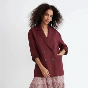 Madewell Hayfield Double-Breasted Blazer